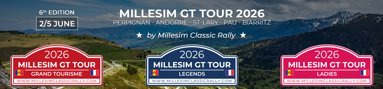 Bannière registration form Millesim GT Tour 2026
